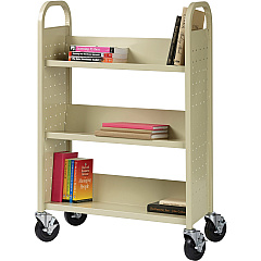 Lorell Single-sided Book Cart (LLR49204)