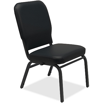 Lorell Oversize Stack Chairs with No Arms (LLR59596)