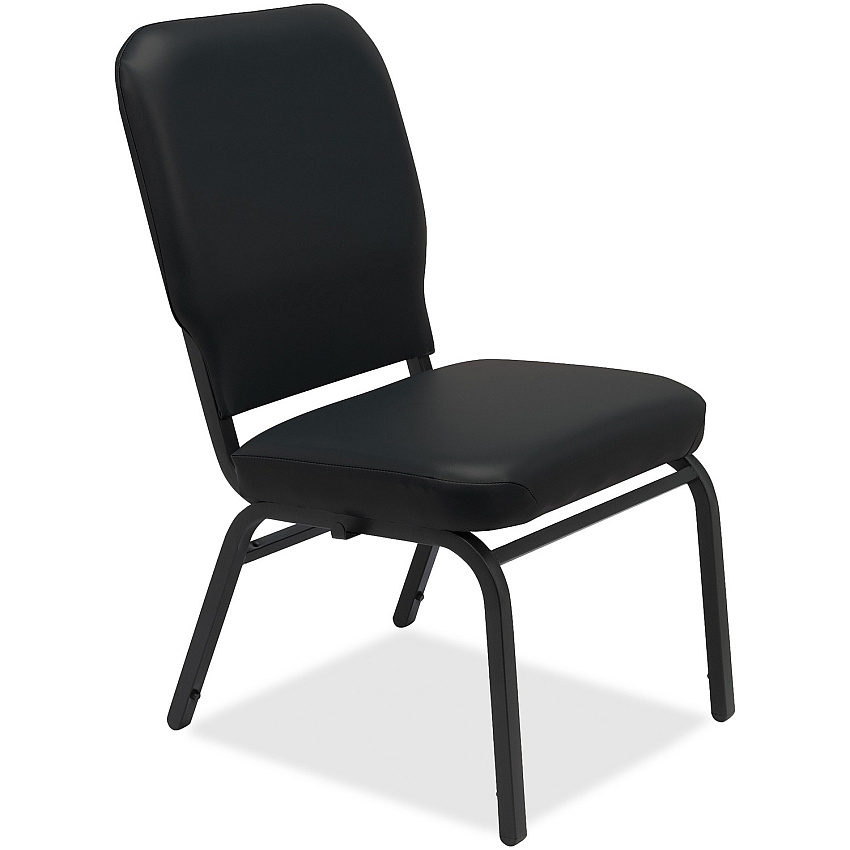 Lorell Oversize Stack Chairs with No Arms (LLR59596)
