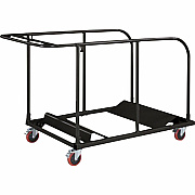 Lorell Round Planet Table Trolley Cart (LLR65955)