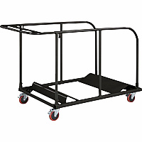 Lorell Round Planet Table Trolley Cart (LLR65955)