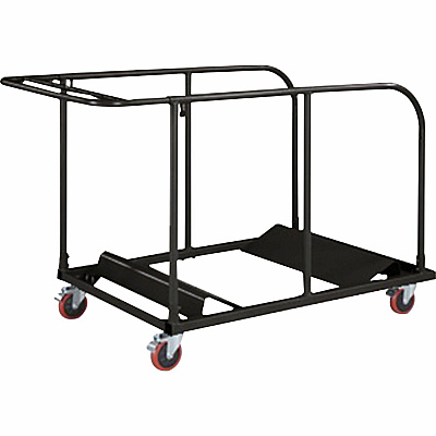 Lorell Round Planet Table Trolley Cart (LLR65955)
