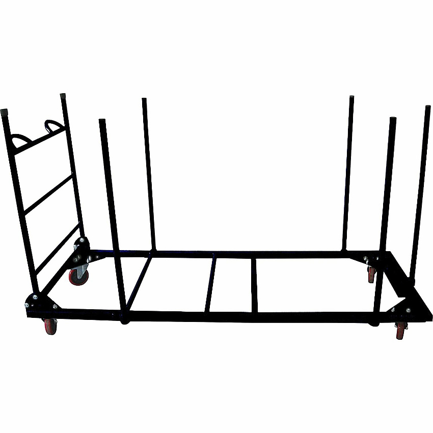 Lorell Blow-Mold Rectangular Table Trolley Cart (LLR65956)