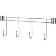 Lorell Industrial Wire Shelving 18" Hook Rack (69880)