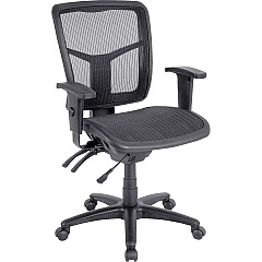 Lorell Mid-Back Mesh Swivel Office Chair (LLR86904)