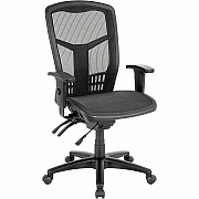 Lorell Executive Mesh High-Back Swivel Office Chair (LLR86905)
