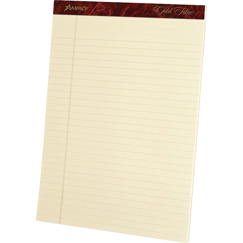 Ampad Gold Fibre Legal Rule Retro Writing Pads (TOP20011)
