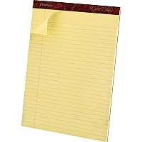 Ampad Gold Fibre Premium Rule Writing Pads - Letter (TOP20020)