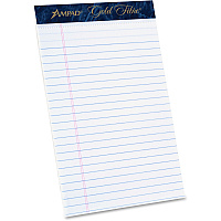 TOPS Ampad Gold Fibre Medium Rule Premium Junior Size Writing Pads (TOP20054)