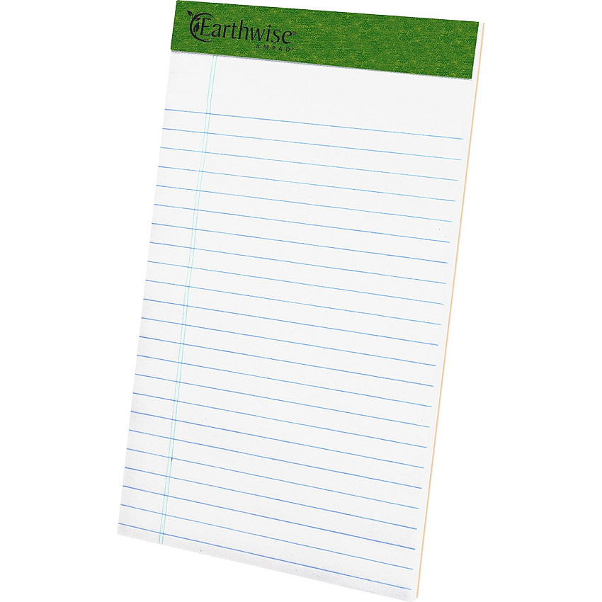 TOPS Recycled Perforated Jr. Legal Rule Pads (TOP20152)