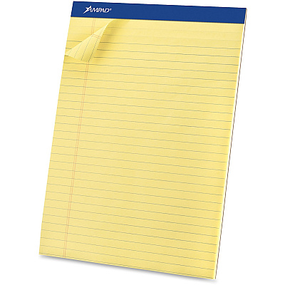 Ampad Basic Perforated Writing Pads - Legal (TOP20260)