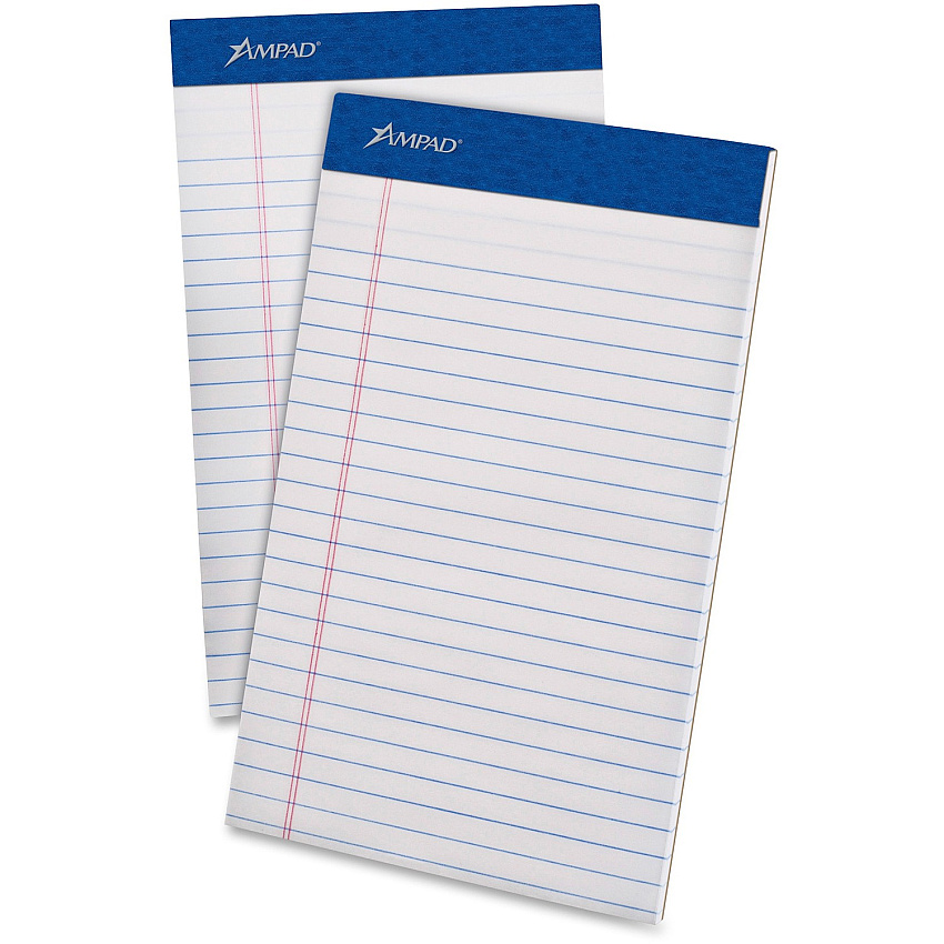 Ampad Perforated Ruled Pads (TOP20304)