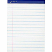 Ampad Perforated Ruled Pads - Letter (TOP20320)