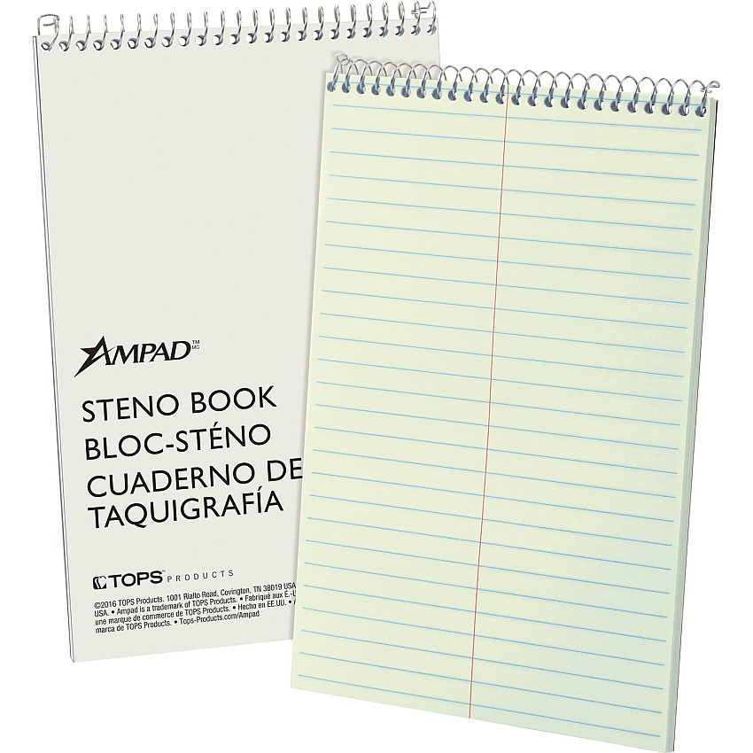 Ampad Kraft Cover Steno Book (TOP25270)