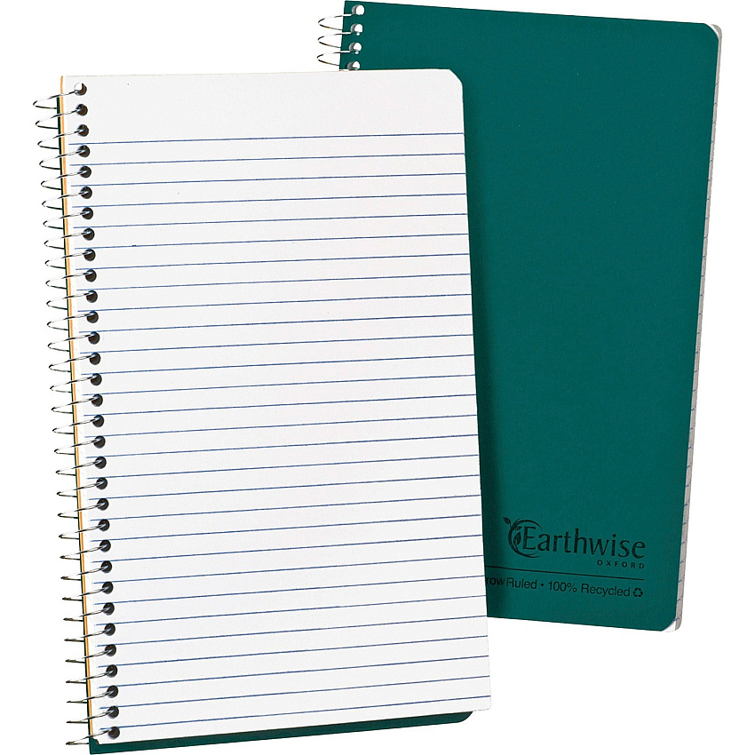 Ampad Oxford Narrow Rule Recycled Wirebound Notebook (OXF25400)