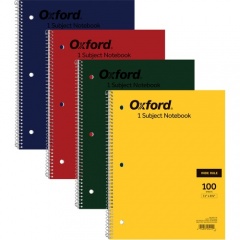 TOPS Oxford Bright Primary Color Wirebound Notebook - Letter (25411)