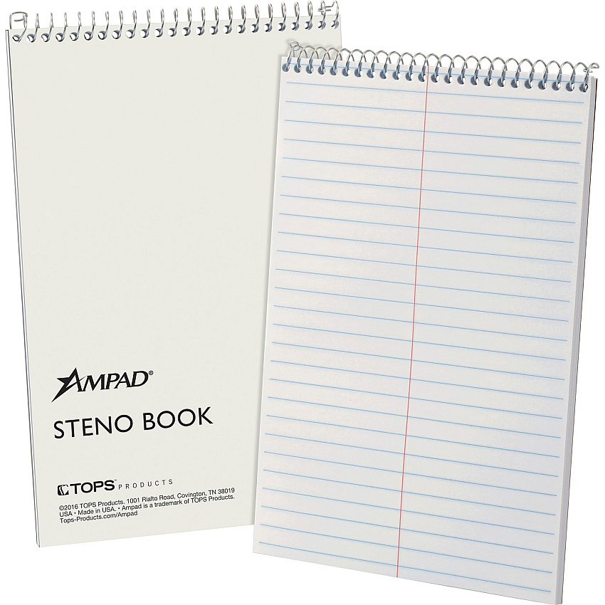 Ampad Kraft Cover Steno Book (TOP25472)