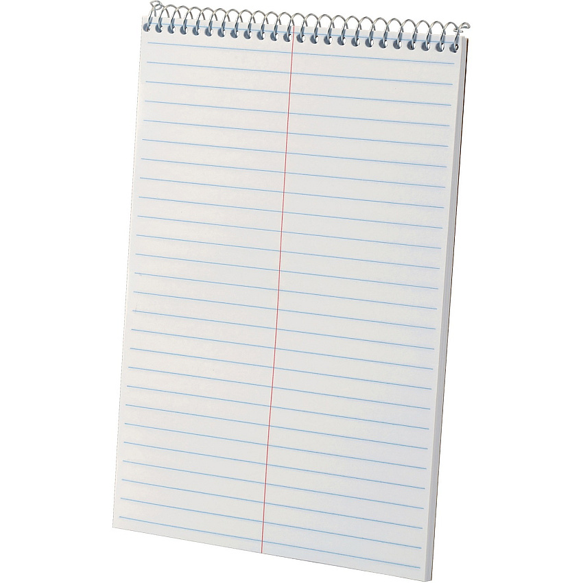 Ampad Gregg-ruled White Steno Book (TOP25774)