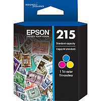 Epson 215 Original Inkjet Ink Cartridge - Tri-color - 1 Each (EPST215530S)