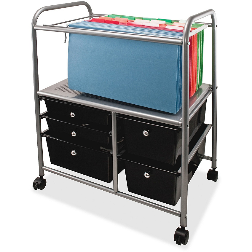Advantus 5-Drawer Storage File Cart (AVT34100)