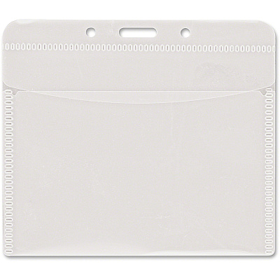 Advantus PVC-Free Horizontal Badge Holder (AVT75603)