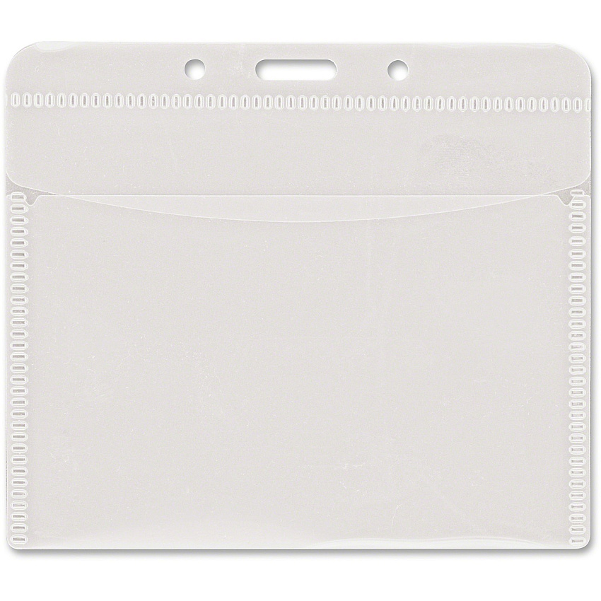 Advantus PVC-Free Horizontal Badge Holder (AVT75603)