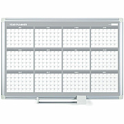 MasterVision 48" 12-month Calendar Planning Board (BVCGA05106830)