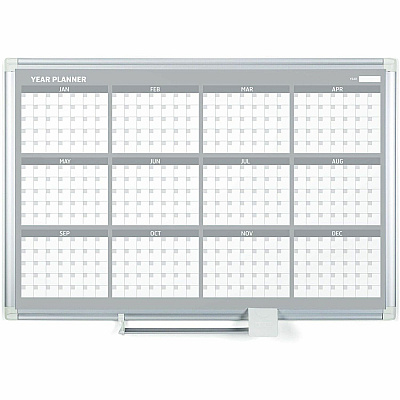 MasterVision 48" 12-month Calendar Planning Board (BVCGA05106830)