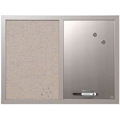 MasterVision MV Fabric/Dry-erase Bulletin Board (BVCMX04331608)