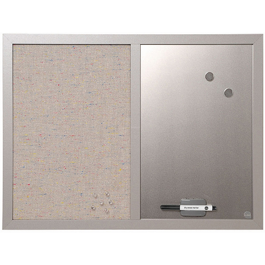 MasterVision MV Fabric/Dry-erase Bulletin Board (BVCMX04331608)