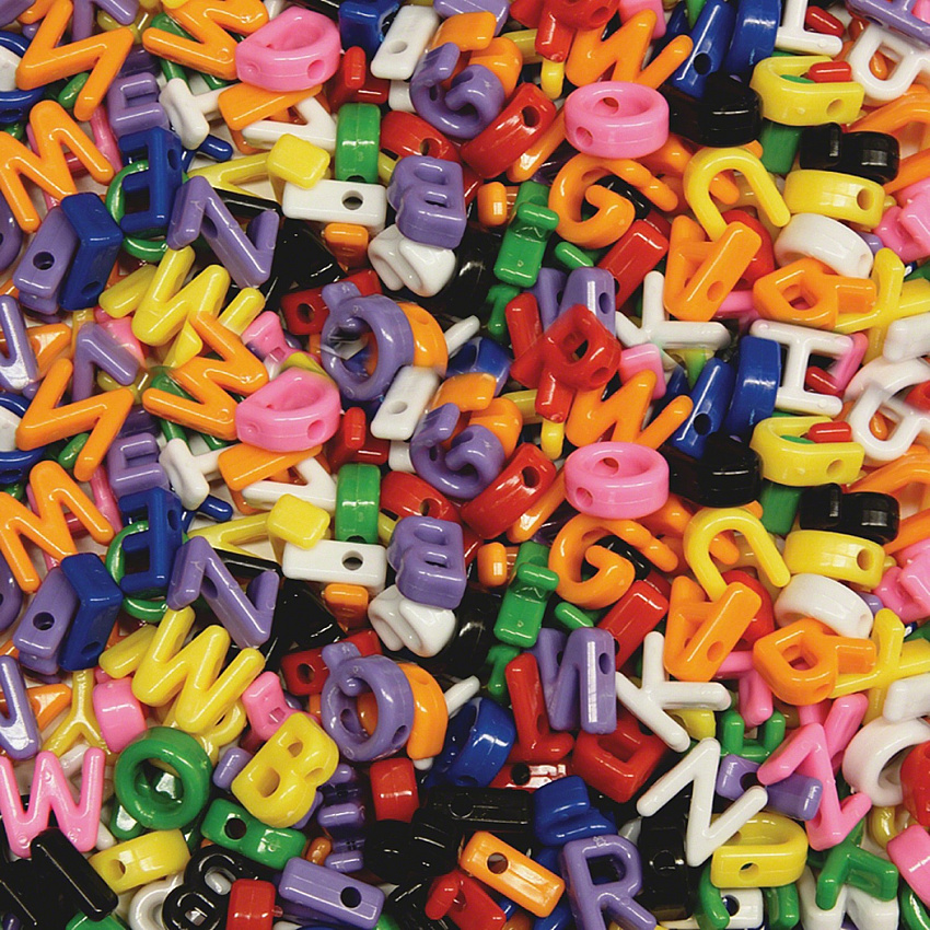 Creativity Street Upper Case Letter Beads (PAC3253)