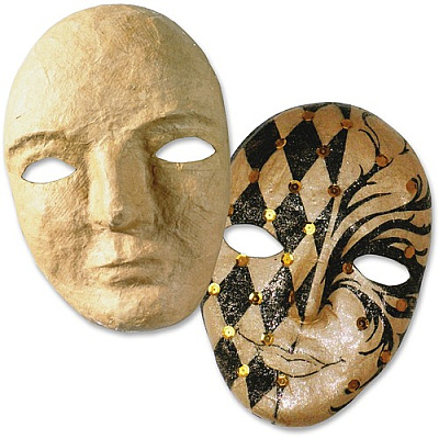 Creativity Street Papier Mache Mask (CKC4190)