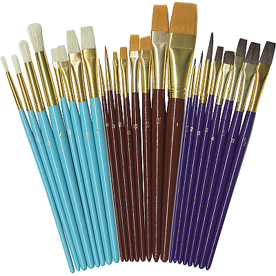 Creativity Street Deluxe Brush Assortment (PAC5134)
