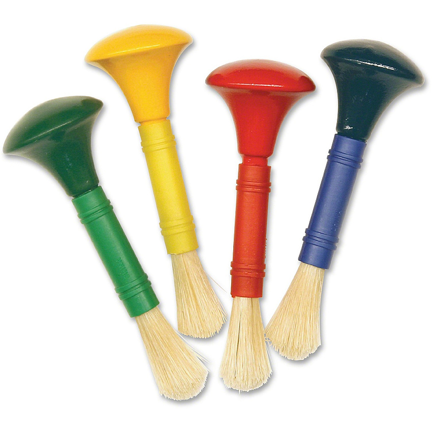 Creativity Street Wood Knob Paint Brush Set (CKC5181)