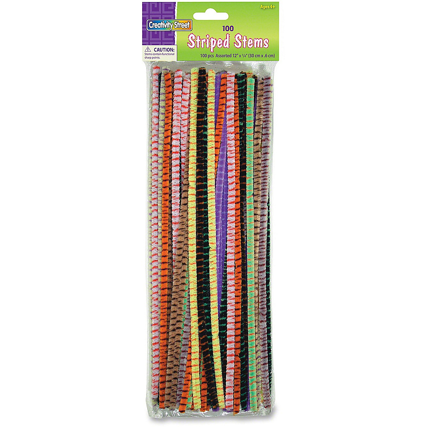Creativity Street Jumbo Chenille Neon Pipe Cleaners (PAC716001)