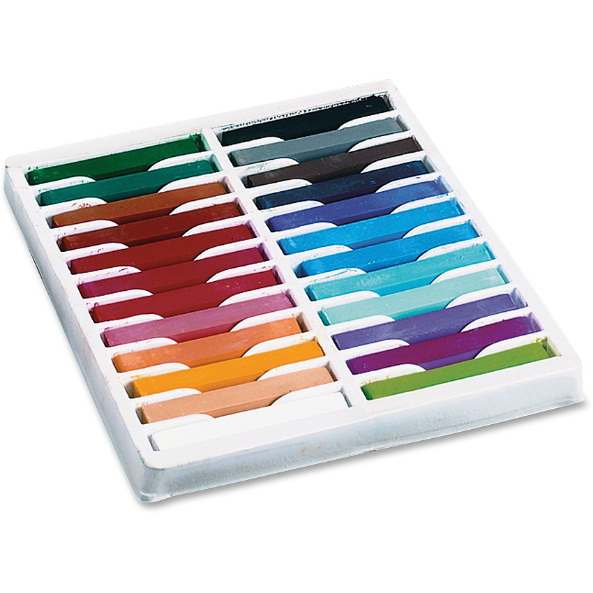 Creativity Street 24-color Square Artist Pastels Set (PAC9724)
