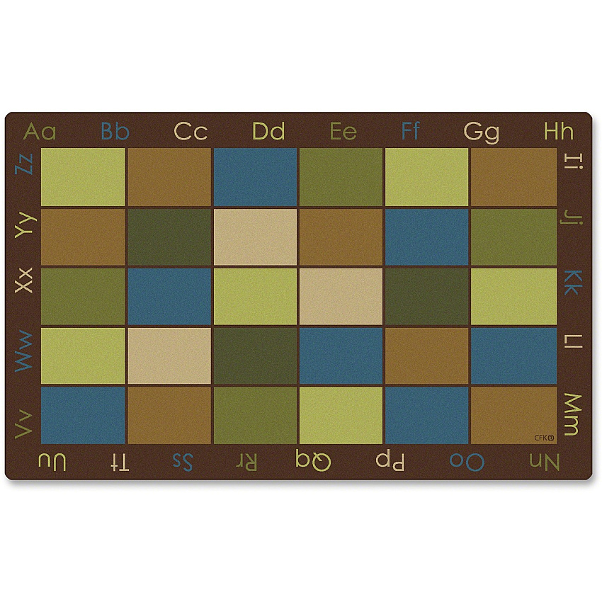 Carpets for Kids Premium Nature's Colors Seating Rug (18112)