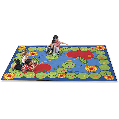 Carpets for Kids Premium ABC Rectangle Caterpillar Rug (2212)