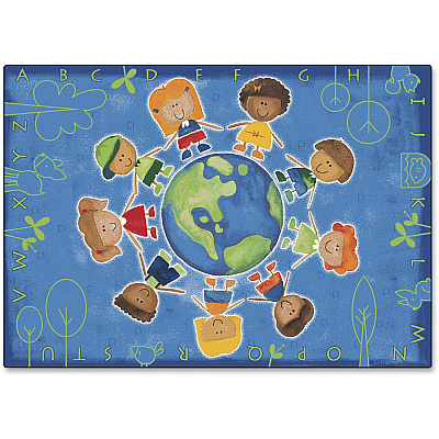 Carpets for Kids Premium Give The Planet A Hug Rug (4415)