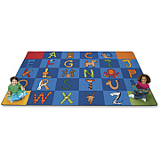 Carpets for Kids Premium A to Z Animals Area Rug (5512)