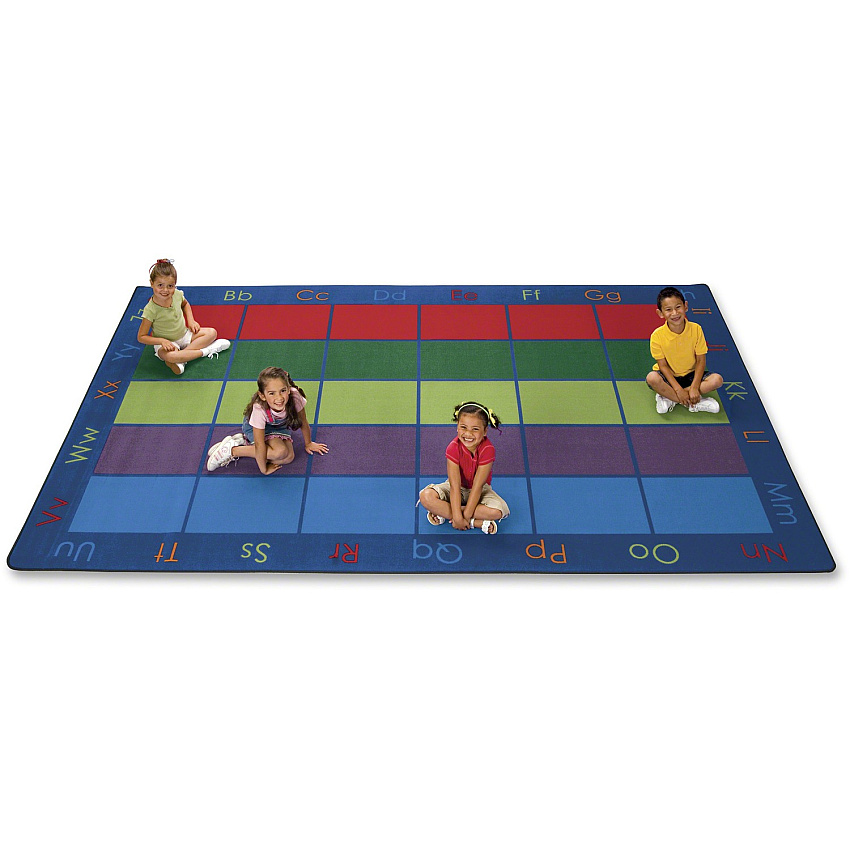 Carpets for Kids Premium Colorful Places Seating Rug (8634)