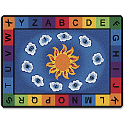 Carpets for Kids Premium Sunny Day Learn/Play Rectangle Rug (9401)