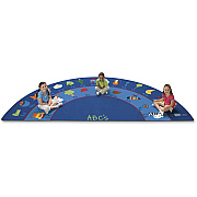 Carpets for Kids Fun With Phonics Semi-circle Rug (9634)
