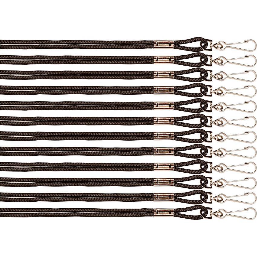Champion Sports Heavy-duty Nylon Lanyard (CSI126BLK)