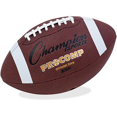 Champion Sports Official Size Pro Composition Football (CSICF100)