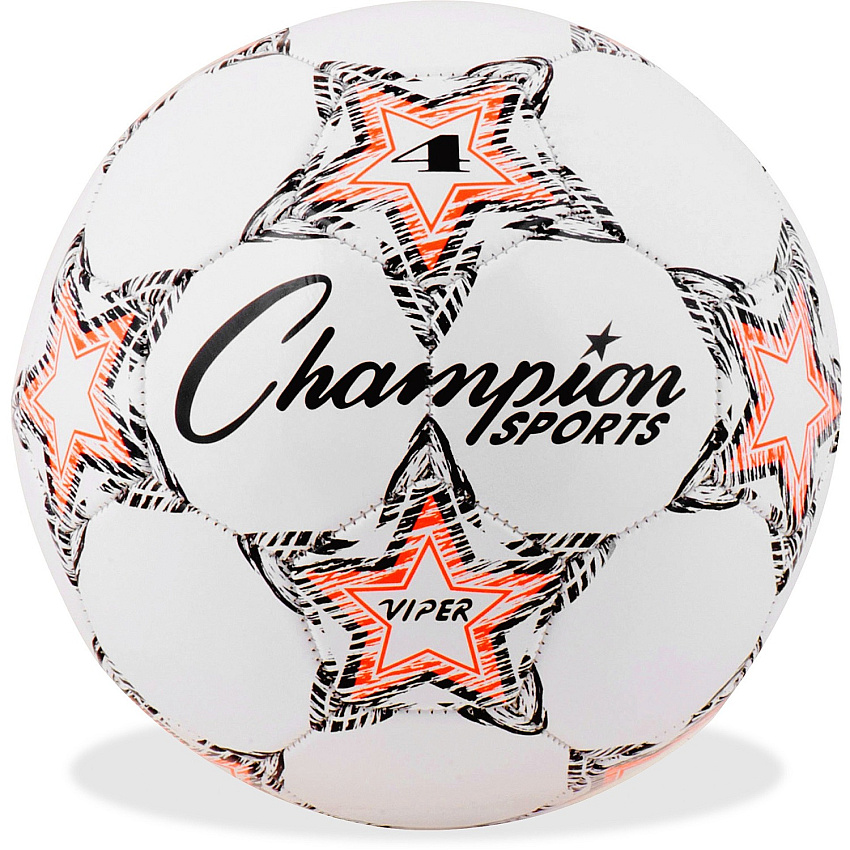 Champion Sports Viper Soccer Ball Size 4 (CSIVIPER4)