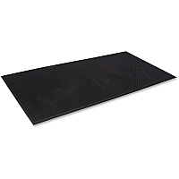 Crown Mat-A-Dor Rubber Fingertip Scraper Mat (CWNMASR42BK)
