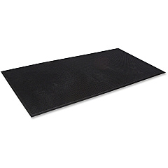 Crown Mat-A-Dor Rubber Fingertip Scraper Mat (CWNMASR42BK)