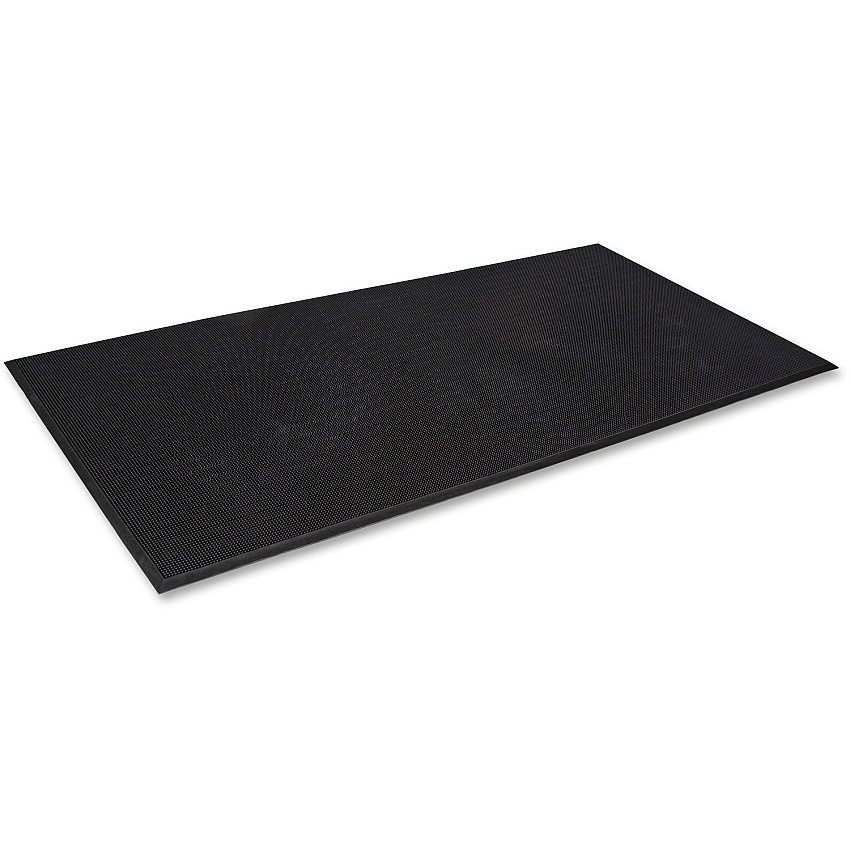 Crown Mat-A-Dor Rubber Fingertip Scraper Mat (CWNMASR42BK)