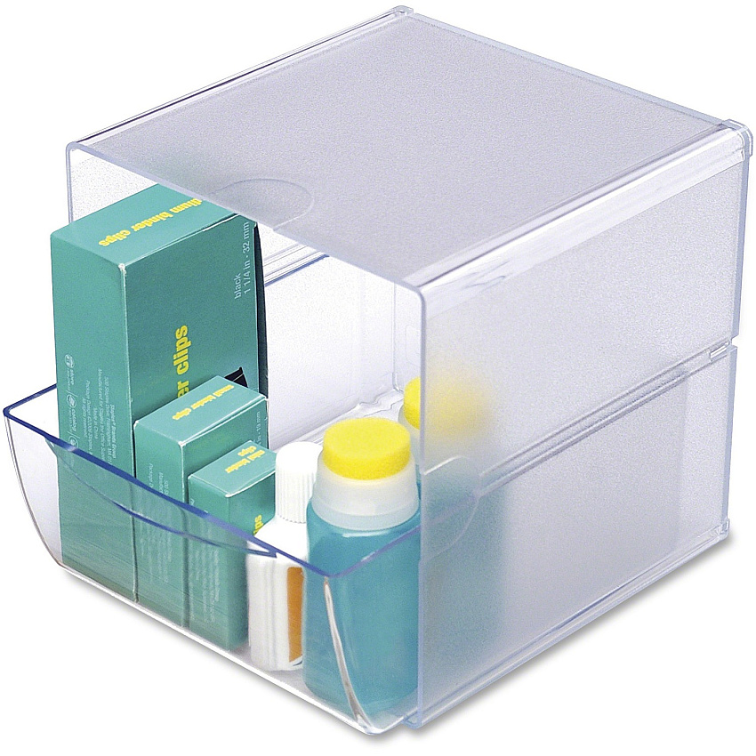 deflecto Stackable Cube Organizer (DEF350801)